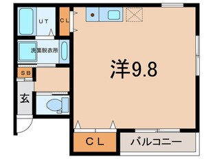 リベルテ駒ヶ林の物件間取画像